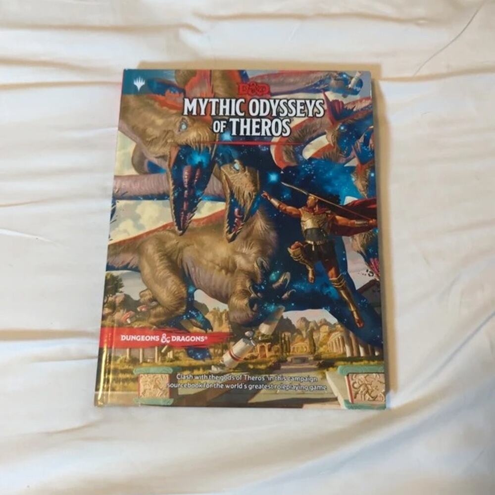 Dungeons & Dragons Mythic Odysseys of Theros book